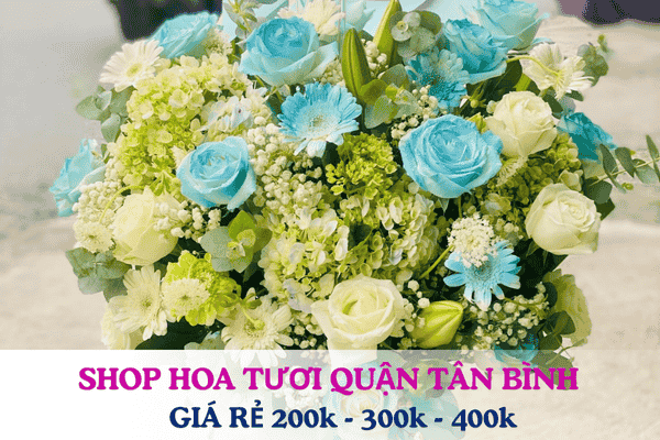 Shop Hoa Tươi Quận Tân Bình Giá Rẻ 200k - 300k - 400k